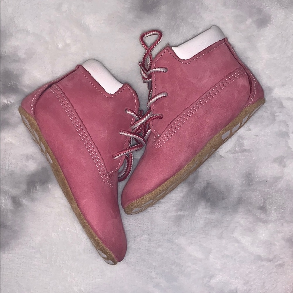 Timberland crib booties